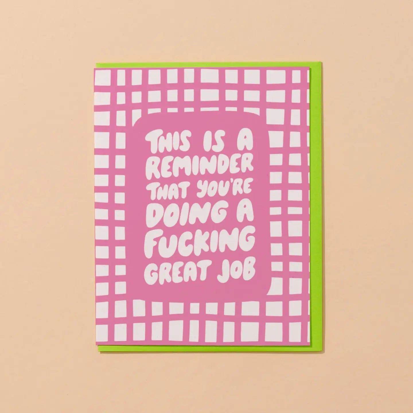 This Is A Reminder Card
