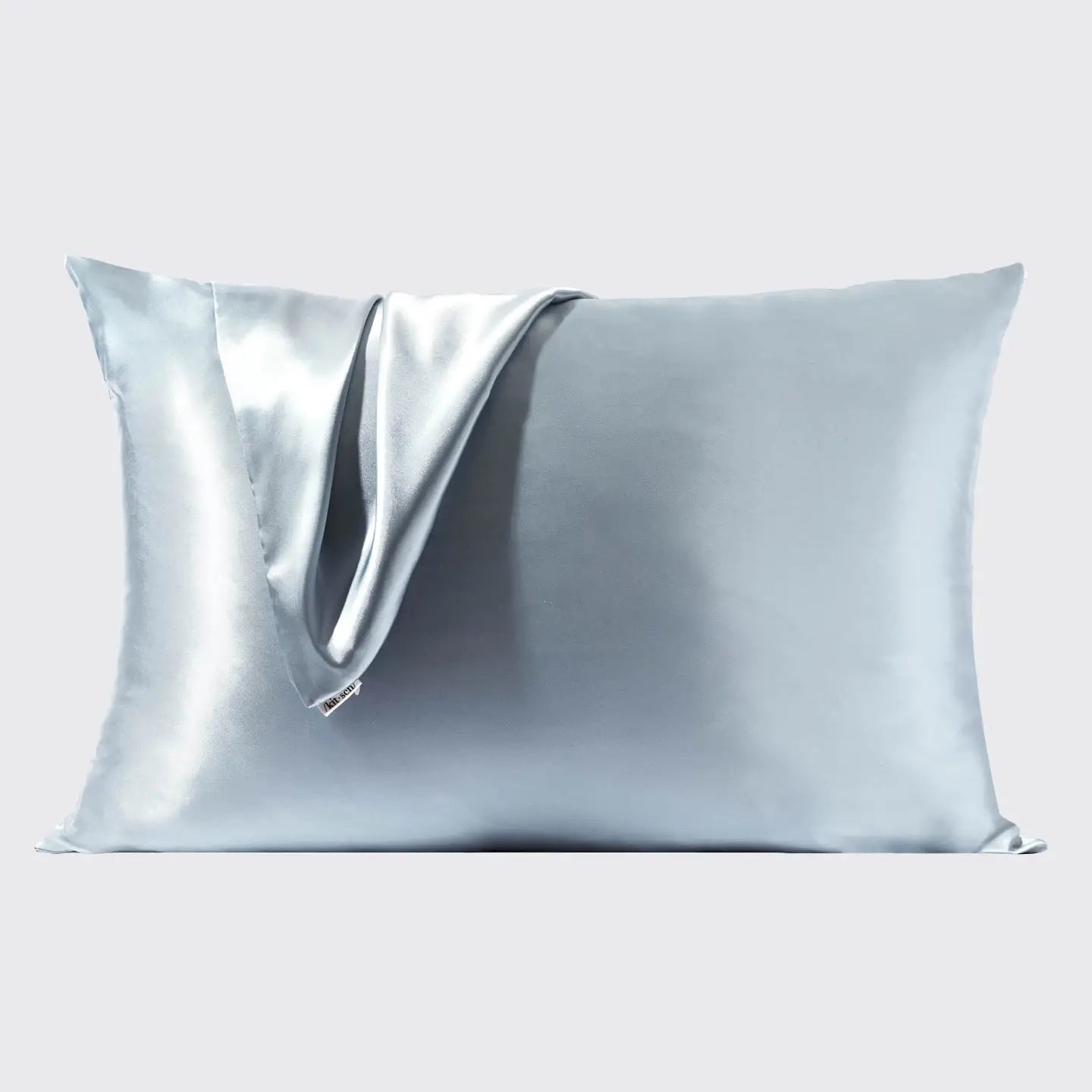 Hazy Blue Satin Pillowcase