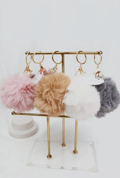 Pom Pom Keychain