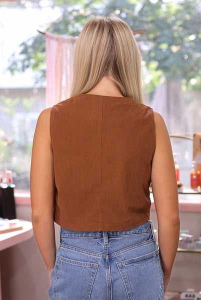 Corduroy Vest