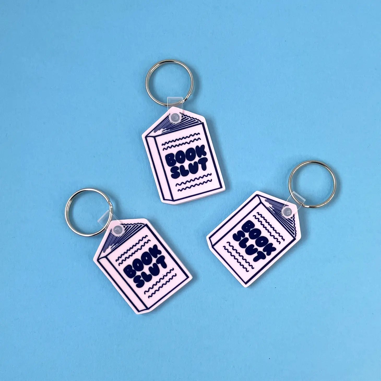 Book Sl*t Keychain