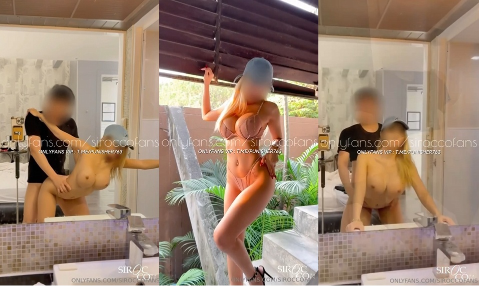 คลิปหลุด น้องชิ siroccofans หน้ากระจกกระ